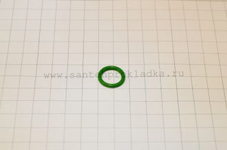 Кольцо уплотнительное силиконовое  14-18, толщина 2,5 мм. Силикон зеленый, термостойкий.