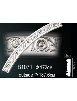 Круговой молдинг B1071