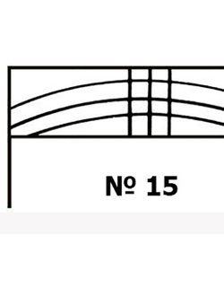 Оградка на могилу 15
