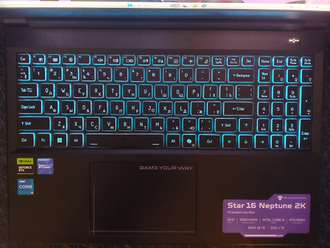 Machenike Star 16 Neptune 2K ( 16.0 WQXGA IPS 165Hz Core i5-13420H RTX5060  16Gb 1024Gb SSD )