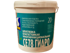 CE78 Hydro 20кг Готовая к применению влагостойкая шпатлевка