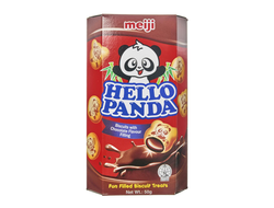 Печенье Meiji Hello Panda с шоколадной начинкой