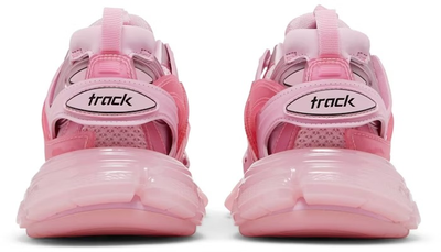 Balenciaga Track Trainers Clear Sole In Pink женские