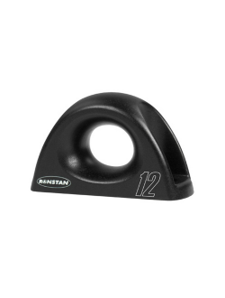 Обушок из анодированного алюминия одинарный Ronstan RF8091-12 12х48мм 1000кг черный