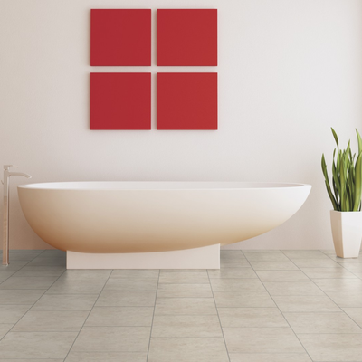 Виниловый пол Wineo 400 Stone Patience Concrete Pure MLD00139 (на HDF-плите)