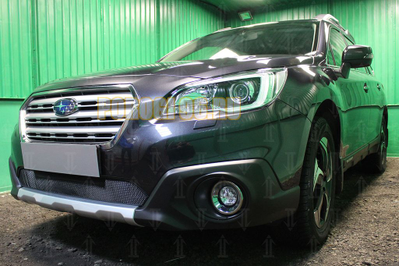Защита радиатора Subaru Outback V 2015-2018 black