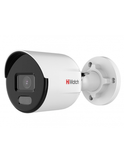 DS-I250L(B) 2Мп уличная цилиндрическая IP-камера с LED-подсветкой до 30м и технологией ColorVu