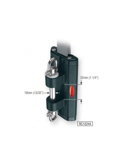 Каретка спинакер-гика Ronstan Серия 22 RC12244 130х58мм 1350-2700кг с поворотным креплением-карабином из нержавеющей стали для судов до 10м