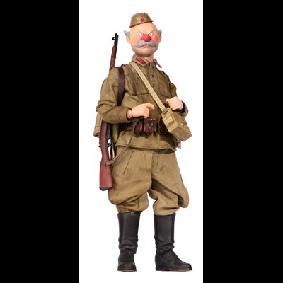 Красноармеец-крестьянин Виктор - Коллекционная ФИГУРКА 1/12 Bean Gelo Series The peasant class soldier Victor (BGS018) - POPTOYS