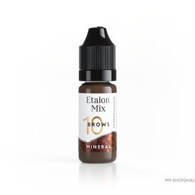 Минеральные пигменты для бровей Etalon Mix №10 Arabica в pm-shop24.ru