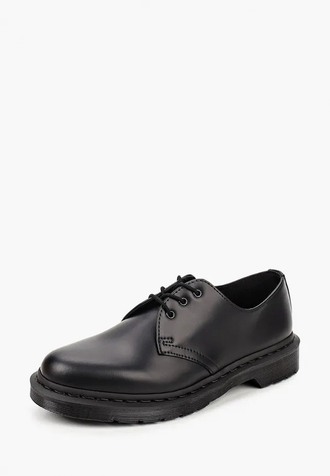 Полуботинки Dr. Martens SMOOTH женские черные моно