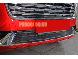 Защита радиатора Haval Jolion 2020- black низ