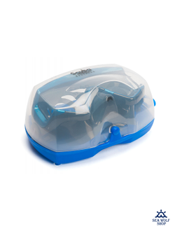 Маска для дайвинга Scuba Brothers Sigma Blue, трехстекольная