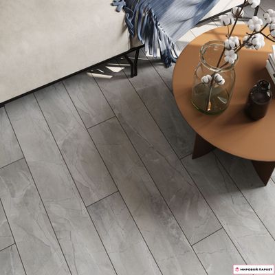 Ламинат Ever Sense Large Мрамор серый EL1002