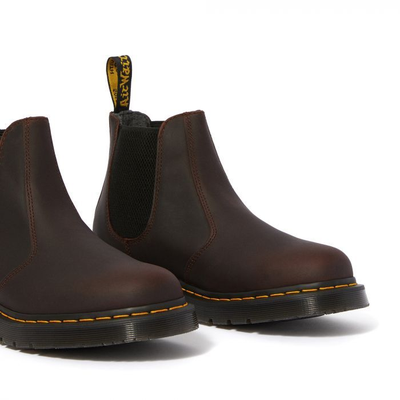 Dr Martens ботинки WINTERGRIP коричневые зимние