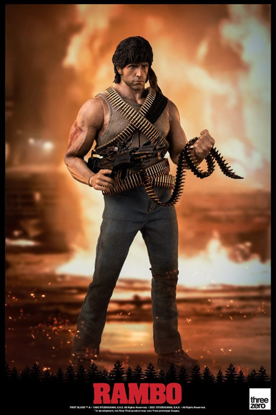 Джон Рэмбо (Сильвестр Сталлоне) - КОЛЛЕКЦИОННАЯ ФИГУРКА 1/6 John Rambo (3Z02880W0) - threezero