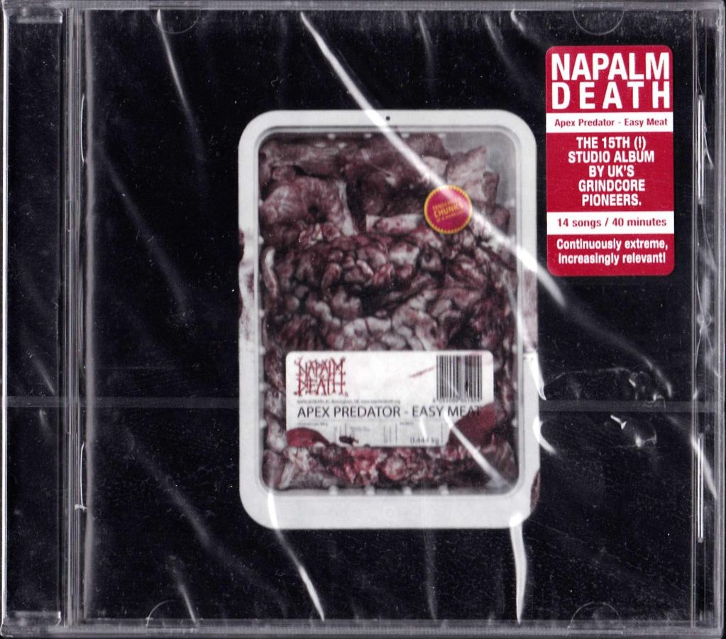 Купить Napalm Death – Apex Predator в интернет-магазине CD и LP "Музыкальный прилавок" в Липецке