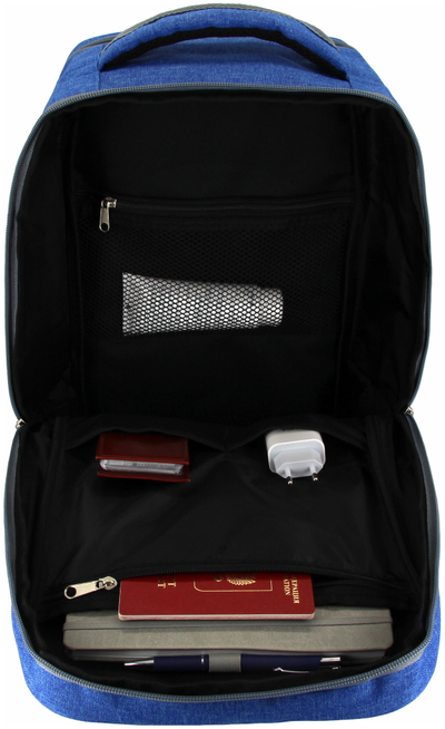 Рюкзак Сумка Чемодан ручная кладь 40x20x25 Optimum Ryanair RL, голубой