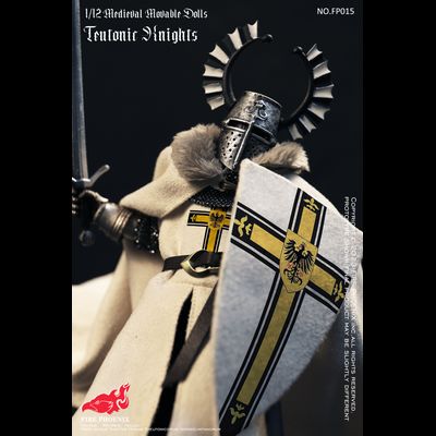 Рыцарь тевтонского ордена - Коллекционная фигурка 1/12 SCALE Medieval Teutonic Knights (FP015) - FIRE PHOENIX