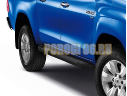Пороги на Toyota Hilux (2011-2015) Black Start