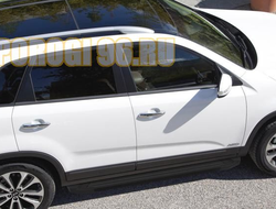 пороги на киа соренто черные