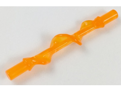 Power Burst, Bolt Spiral with Bar Ends, Trans-Orange (35032d / 6218844 / 6218868)