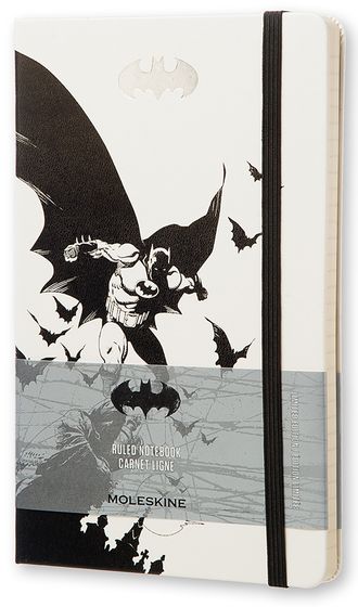Записная книжка &quot;Batman&quot; (линованная) Large, белый