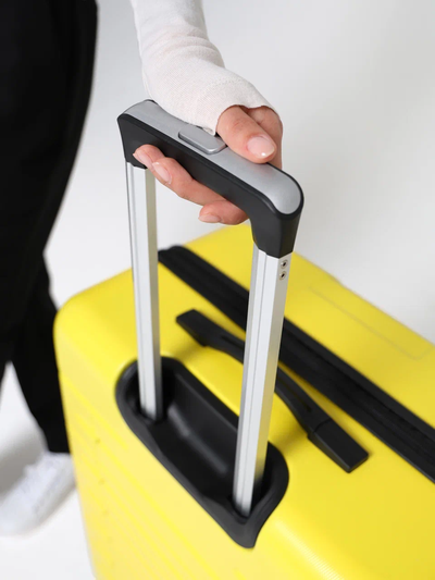 Чемодан для путешествий L Optimum Travel, желтый