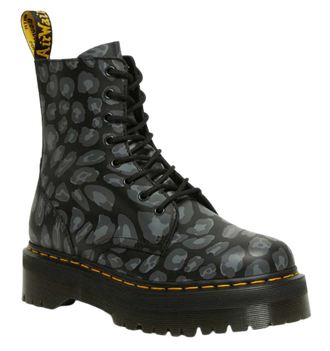 БОТИНКИ DR MARTENS JADON LEOPARD PRINT НА ПЛАТФОРМЕ