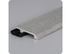 Плинтус из дюрополимера Winart Quadro Pro 80х16х2000 мм. Фрассино 015