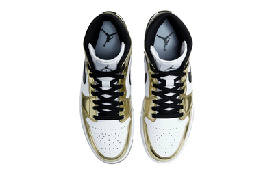 Купить кроссовки Nike Air Jordan 1 Mid SE Metallic Gold DC1419-700