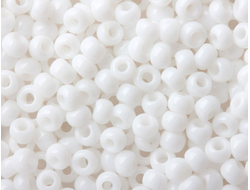 Японский бисер Toho 11/0 0041 Opaque White / Непрозрачный белый