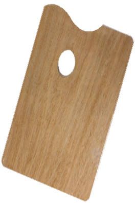 Палитра деревянная прямоугольная (фанера) &quot;Сонет&quot; 30х40 см, 5 мм