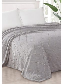 Плед Cleo БАМБУК двуспальный микрофибра 180х200 180/335-PB