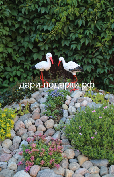 Аист 72*35см  1,1кг  полистоун Россия  1585/012665** Аист - является символом новой жизни. Согласно русским народным поверьям, аист - птица, приносящая счастье в Ваш дом. Также аист покровительствует рождению детей.