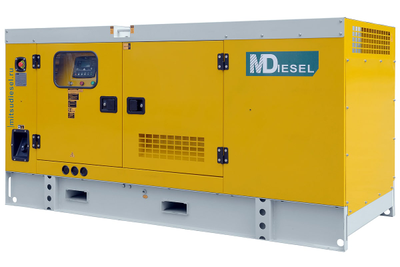 Резервный дизельный генератор МД АД-100С-Т400-1РКМ29 в шумозащитном кожухе