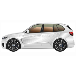 ЗБ022 Кровать "Х5" Белый. Размер: 740*670*1740. Спальная зона: 700*1570.