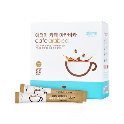 Порционные пакетики саше кофе Атоми Арабика для быстрого приготовления