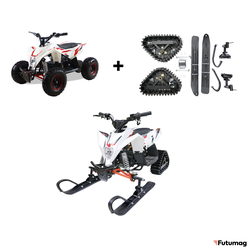 Квадроцикл GEKKON 90cc SNOW MAX 2в1 Бензиновый