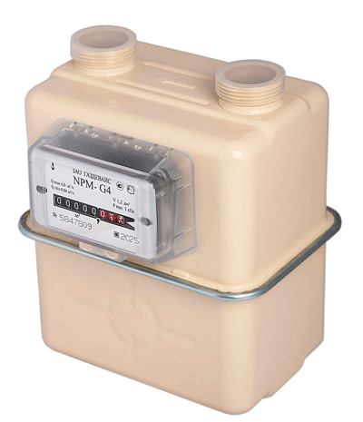 Счетчик газа NPM-G4  правосторонний