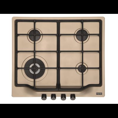 FHTL 604 3G TC OA C (106.0183.080) бежевый нерж. сталь вар. поверхность (газ)