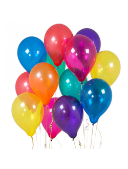 кристальные разноцветные шарики 15 шт.