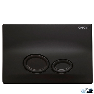 Кнопка смыва CREAVIT DROP GP2002.01 черный матовый