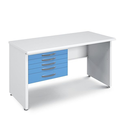 Стол врача металлический (высота 770 мм) СМЛ-5.0