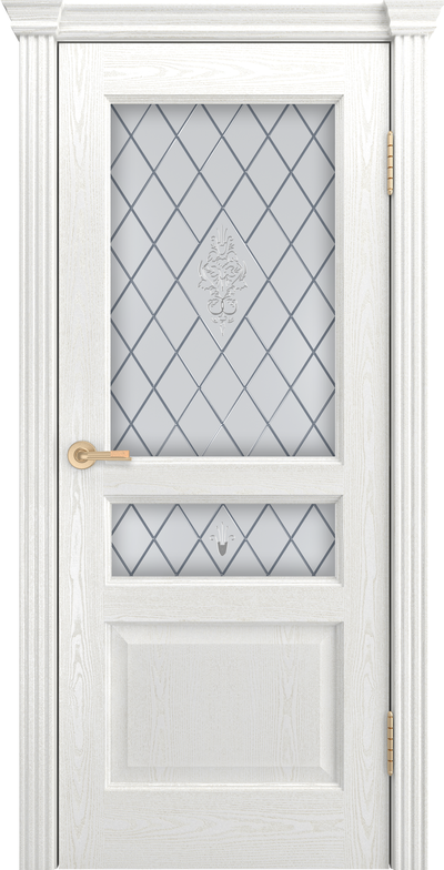 ЛАЙНДОР (УЛЬЯНОВСК)/ МОДЕЛЬ КАЛИНА-К/ НАТУРАЛЬНЫЙ ШПОН ЯСЕНЯ/ ПОЛОТНО ОСТЕКЛЕННОЕ/ ТОН 70 (ТЕКСТУРНАЯ БЕЛАЯ ЭМАЛЬ )