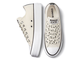 Кеды Converse All Star Lift Platform Polka Dots белые низкие на платформе