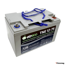 Тяговый аккумулятор Eltreco TNE12-75 (12V60A/H C3)