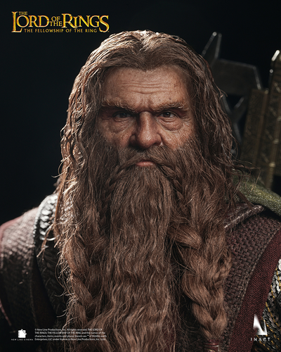 ПРЕДЗАКАЗ - Гимли (Властелин Колец, Lord of the Rings) - Коллекционная ФИГУРКА 1/6 Scale The Lord of the Rings: The Fellowship of the Ring Gimli (AgA033) - INART ?ЦЕНА: 58500 РУБ.?