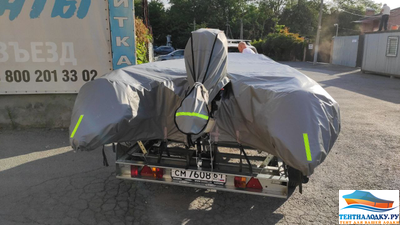 Тент на лодку Polar Bird модель PB-420E 2020 г.  пол-стеклокомпозит