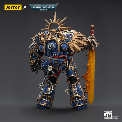 Робаут Жиллиман, примарх Ультрамаринов (Warhammer 40k) - КОЛЛЕКЦИОННАЯ ФИГУРКА 1/18 Ultramarines Primarch Roboute Guilliman (JT6342) - JOYTOY